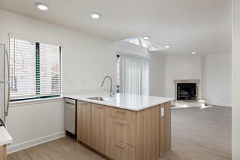 Open concept kitchen